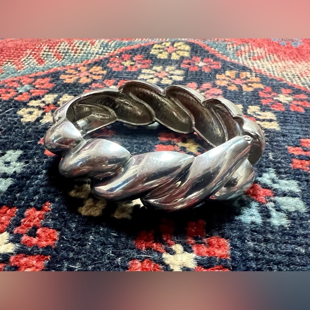 Silver Rope-style Bracelet